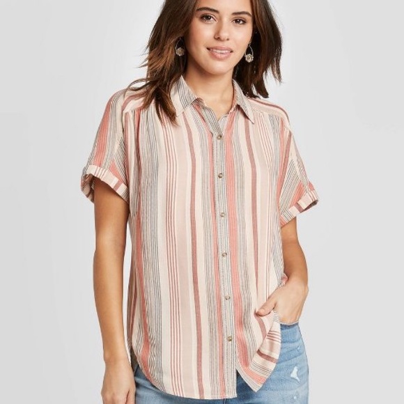 Universal Thread Tops - 🌟4/25🌟Universal Thread-Button-Down Shirt